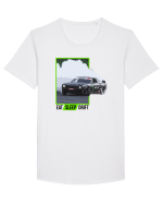 Eat, sleep, drift! Tricou mânecă scurtă guler larg Bărbat Skater