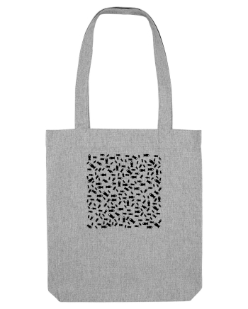 Black fishes Heather Grey