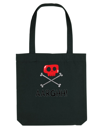 Cute little pirate sign Black