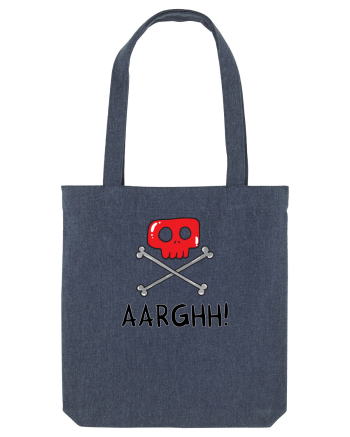Cute little pirate sign Midnight Blue