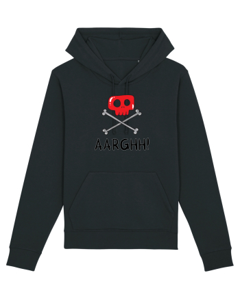 Cute little pirate sign Black