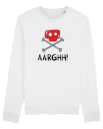 Cute little pirate sign Bluză mânecă lungă Unisex Rise