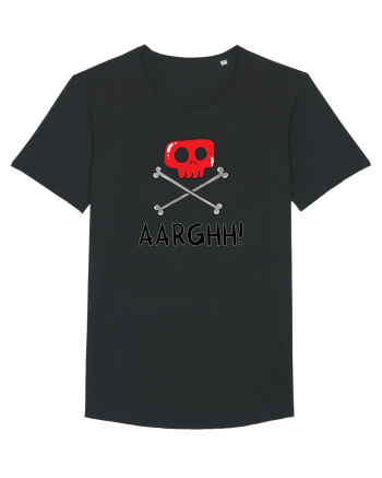 Cute little pirate sign Black