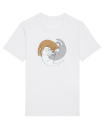 Spiral cats Tricou mânecă scurtă Unisex Rocker