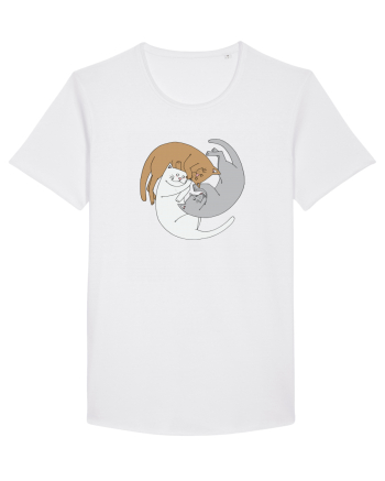 Spiral cats White
