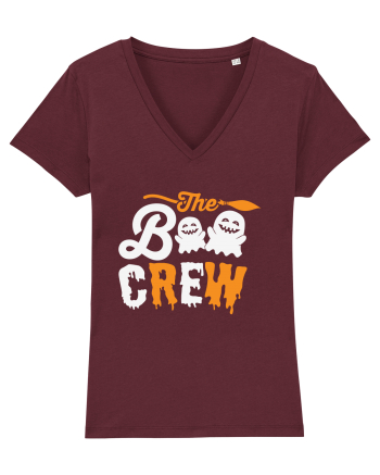 Boo Boo Crew Halloween Burgundy