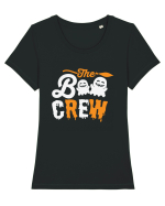 Boo Boo Crew Halloween Tricou mânecă scurtă guler larg fitted Damă Expresser