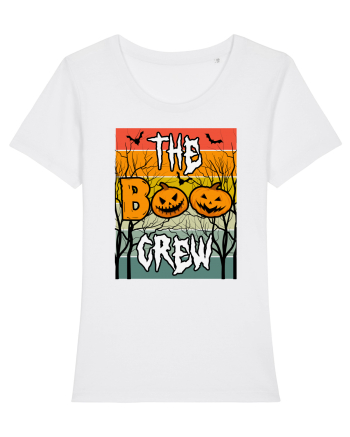 Boo Crew Halloween White