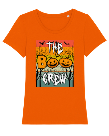 Boo Crew Halloween Bright Orange
