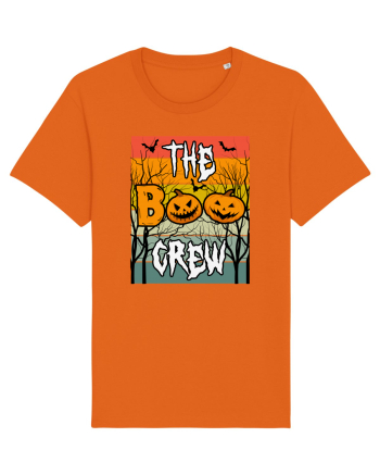 Boo Crew Halloween Bright Orange