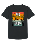 Boo Crew Halloween Tricou mânecă scurtă guler larg Bărbat Skater