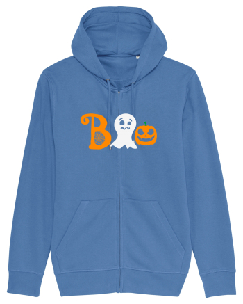 Boo Pumpkin Halloween Bright Blue