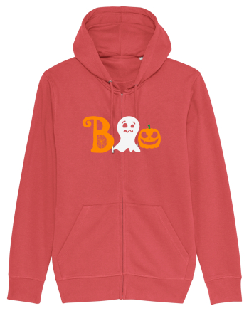 Boo Pumpkin Halloween Carmine Red