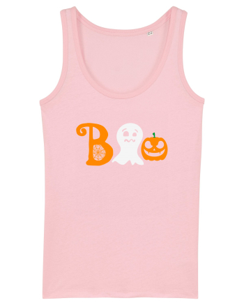 Boo Pumpkin Halloween Cotton Pink