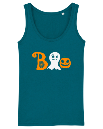 Boo Pumpkin Halloween Ocean Depth