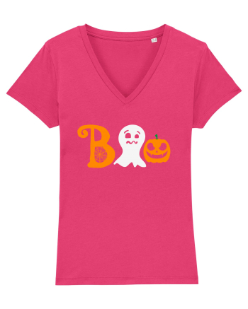 Boo Pumpkin Halloween Raspberry