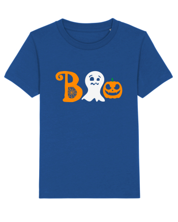 Boo Pumpkin Halloween Majorelle Blue