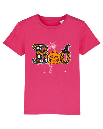 Boo With Spiders And Witch Hat Raspberry