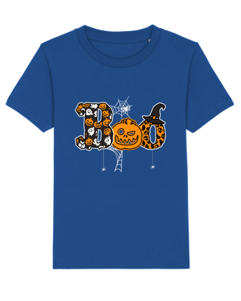 Boo With Spiders And Witch Hat Majorelle Blue