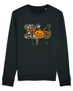 Boo With Spiders And Witch Hat Bluză mânecă lungă Unisex Rise