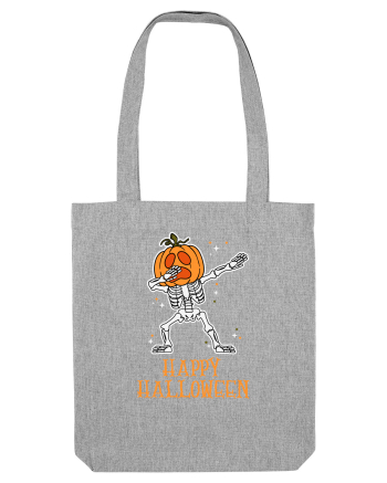 Dabbing Pumpkin Dabbing Skeleton Heather Grey
