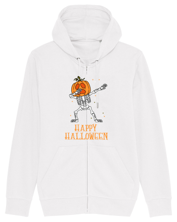 Dabbing Pumpkin Dabbing Skeleton White