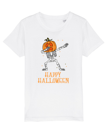 Dabbing Pumpkin Dabbing Skeleton White