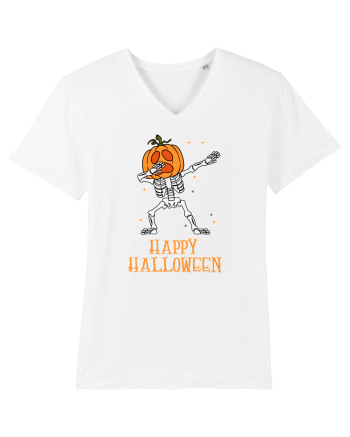 Dabbing Pumpkin Dabbing Skeleton White