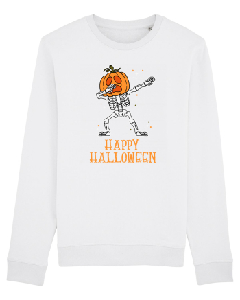 Dabbing Pumpkin Dabbing Skeleton White