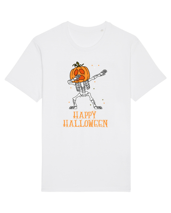 Dabbing Pumpkin Dabbing Skeleton White