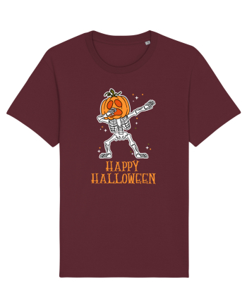 Dabbing Pumpkin Dabbing Skeleton Burgundy
