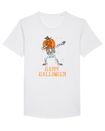 Dabbing Pumpkin Dabbing Skeleton White