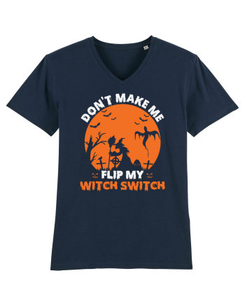 Don't Make Me Flip My Witch Switch French Navy