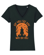 Eff You See Kay Why Oh You Witch Tricou mânecă scurtă guler V Damă Evoker