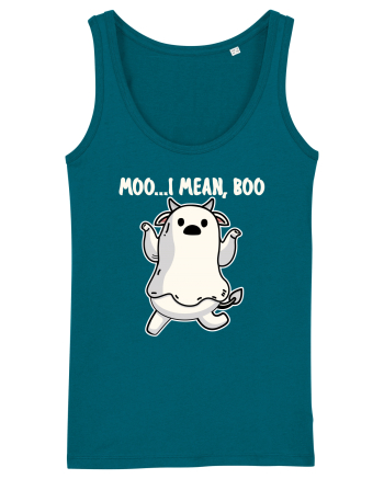 Ghost Cow Moo I Mean Boo Halloween Ocean Depth