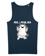 Ghost Cow Moo I Mean Boo Halloween Maiou Bărbat Runs