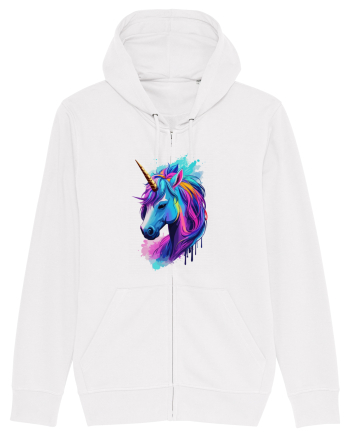 Neon Unicorn Dreams White