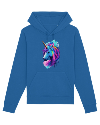 Neon Unicorn Dreams Royal Blue