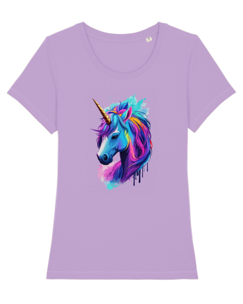 Neon Unicorn Dreams Lavender Dawn