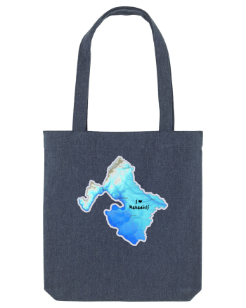 Mehedinți County Map Midnight Blue