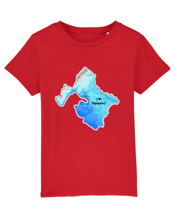 Mehedinți County Map Red