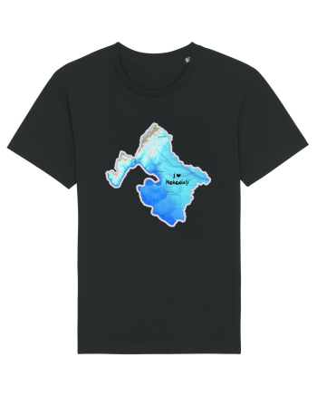 Mehedinți County Map Black