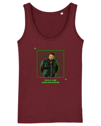 CALL ME ASPARAGUS Burgundy