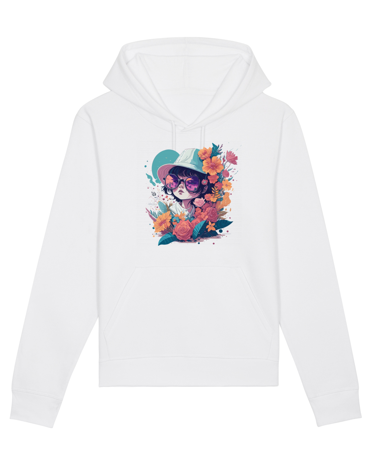 Hanorac Unisex Drummer White