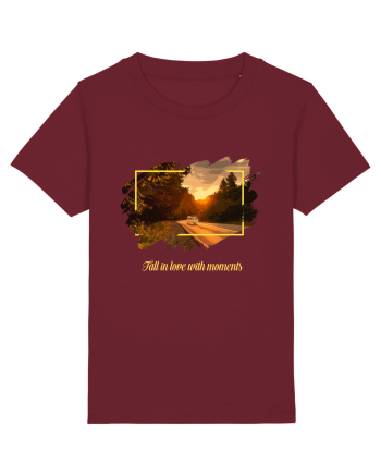 Fall in love with moments Burgundy