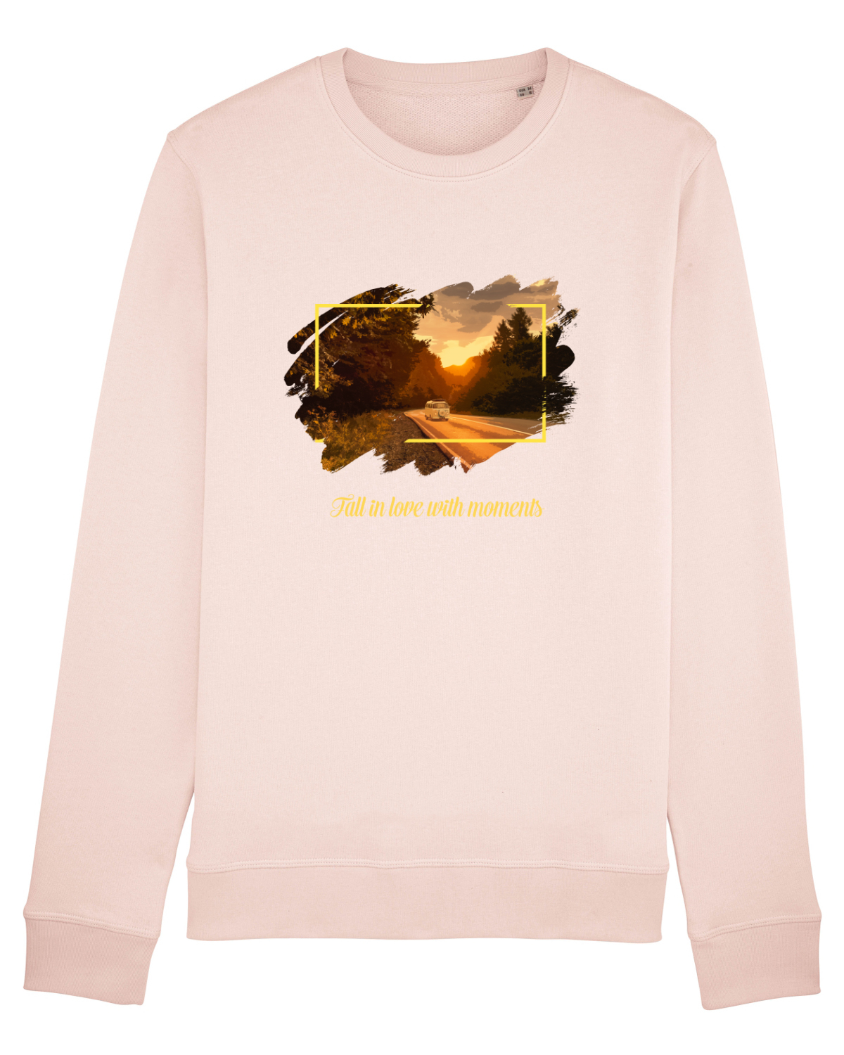 Bluză mânecă lungă Unisex Rise Candy Pink