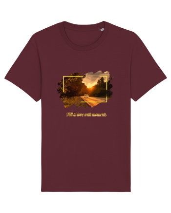 Fall in love with moments Burgundy
