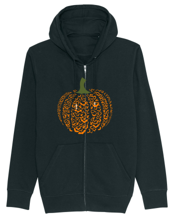 Halloween Bat Pumpkin Black