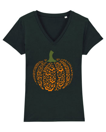 Halloween Bat Pumpkin Black