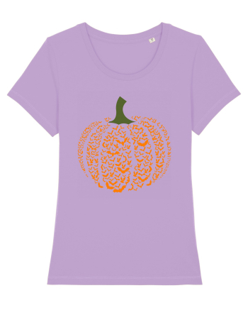 Halloween Bat Pumpkin Lavender Dawn